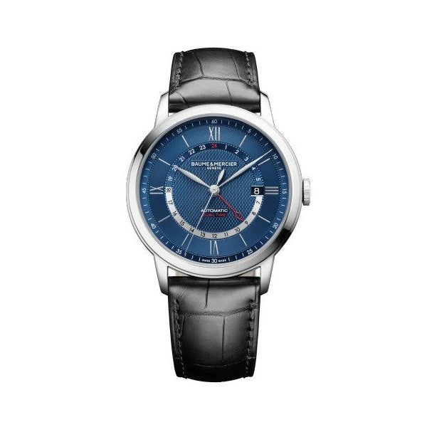 Baume et Mercier Classima Automatic Blue Dial Men's Watch 10482