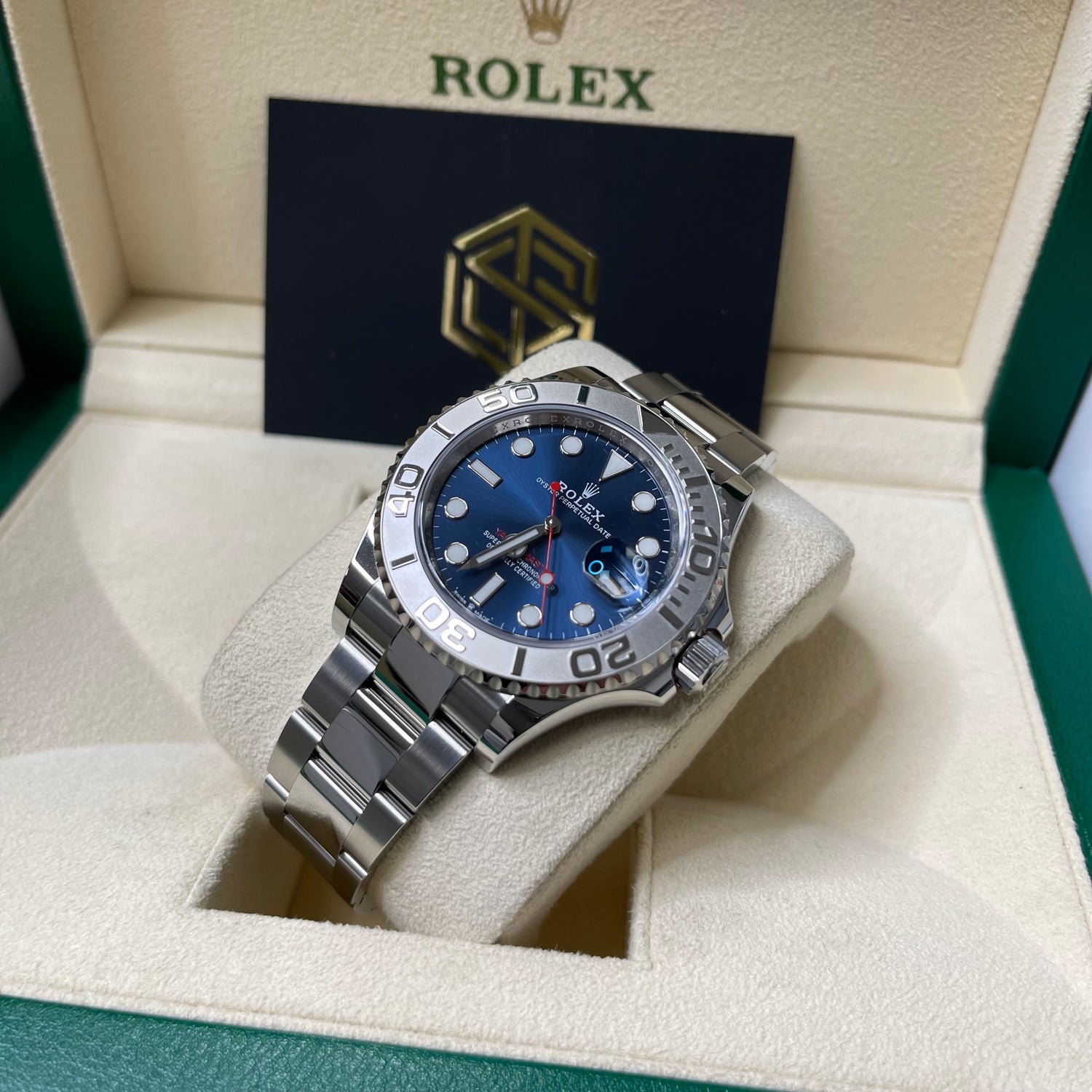 Rolex Yacht-Master 40 126622 Blue Dial 2020 Unworn Full Set Watch
