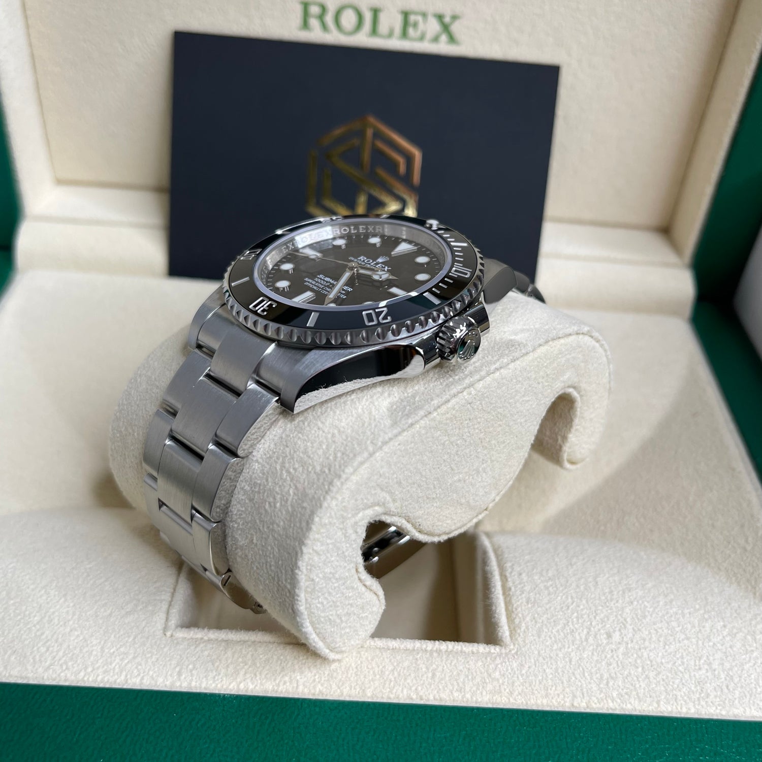 Rolex Submariner No Date 124060 April 2022 Unworn Full Set Watch