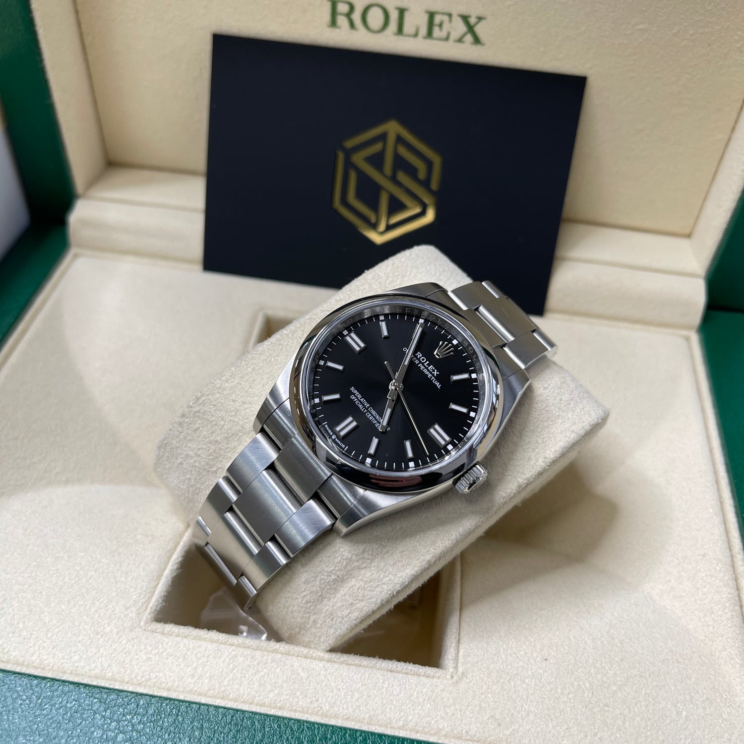 Rolex Oyster Perpetual 36 126000 Black Dial Excellent Condition 2020 Watch