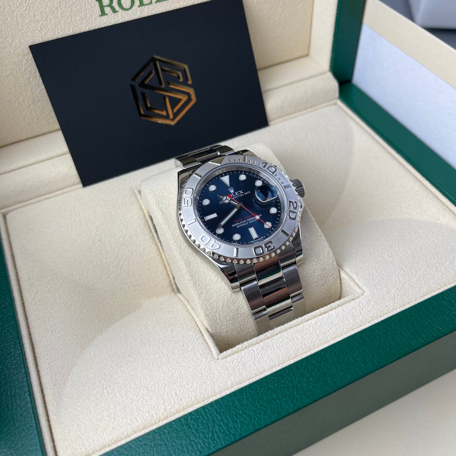 Rolex Yacht-Master 40 116622 Blue Dial 2015 Discontinued Full Set Watch