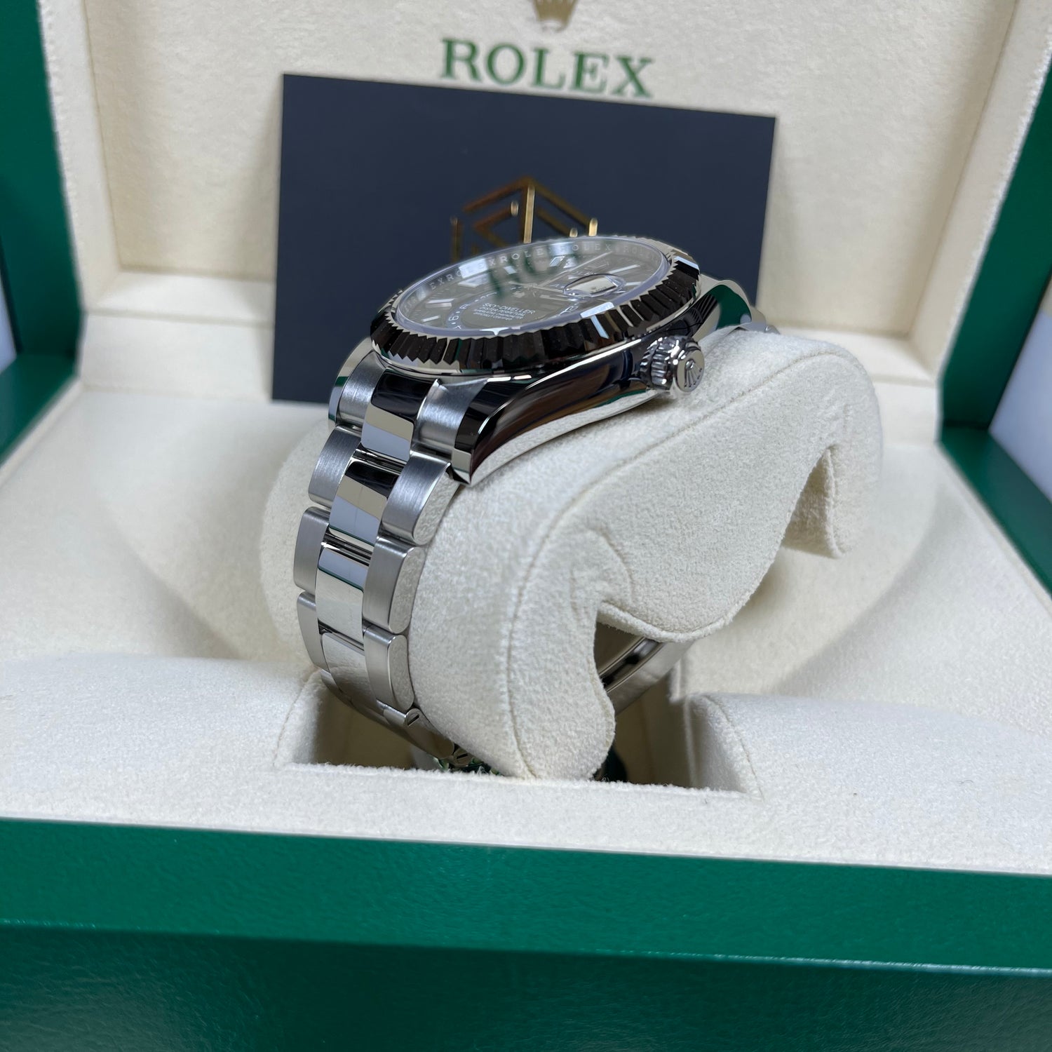 Rolex Sky-Dweller Blue Dial 326934 Unworn September 2021 Watch