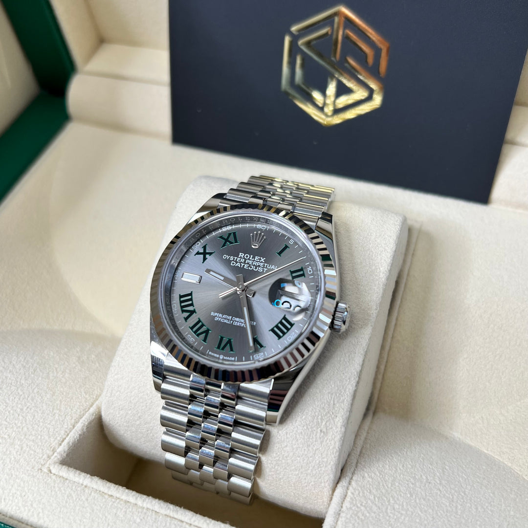 Rolex Datejust 36 126234 Wimbledon Dial Jubilee 2022 Watch 