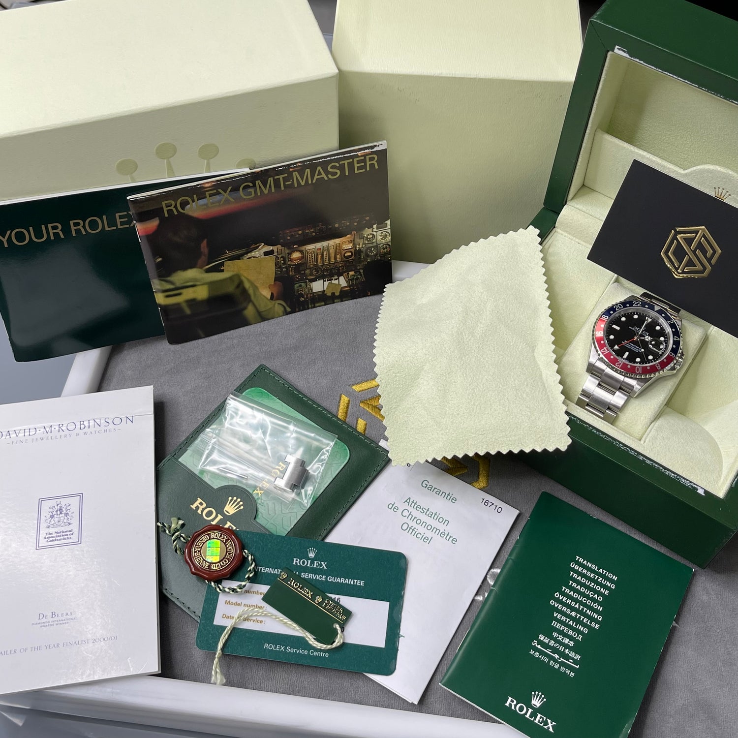 Rolex GMT-Master II 116710 Pepsi 2006 Collectors Full Set Watch - SwissTimepieces