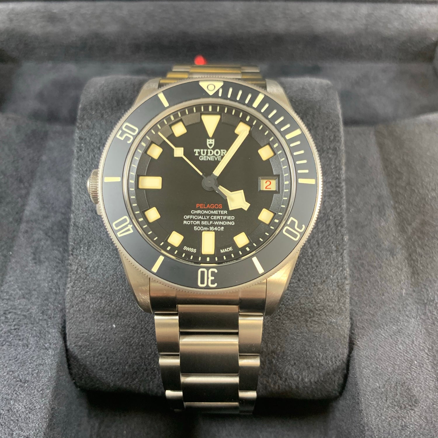 Tudor Pelagos Black LHD M25610TNL-0001 42mm Titanium Watch
