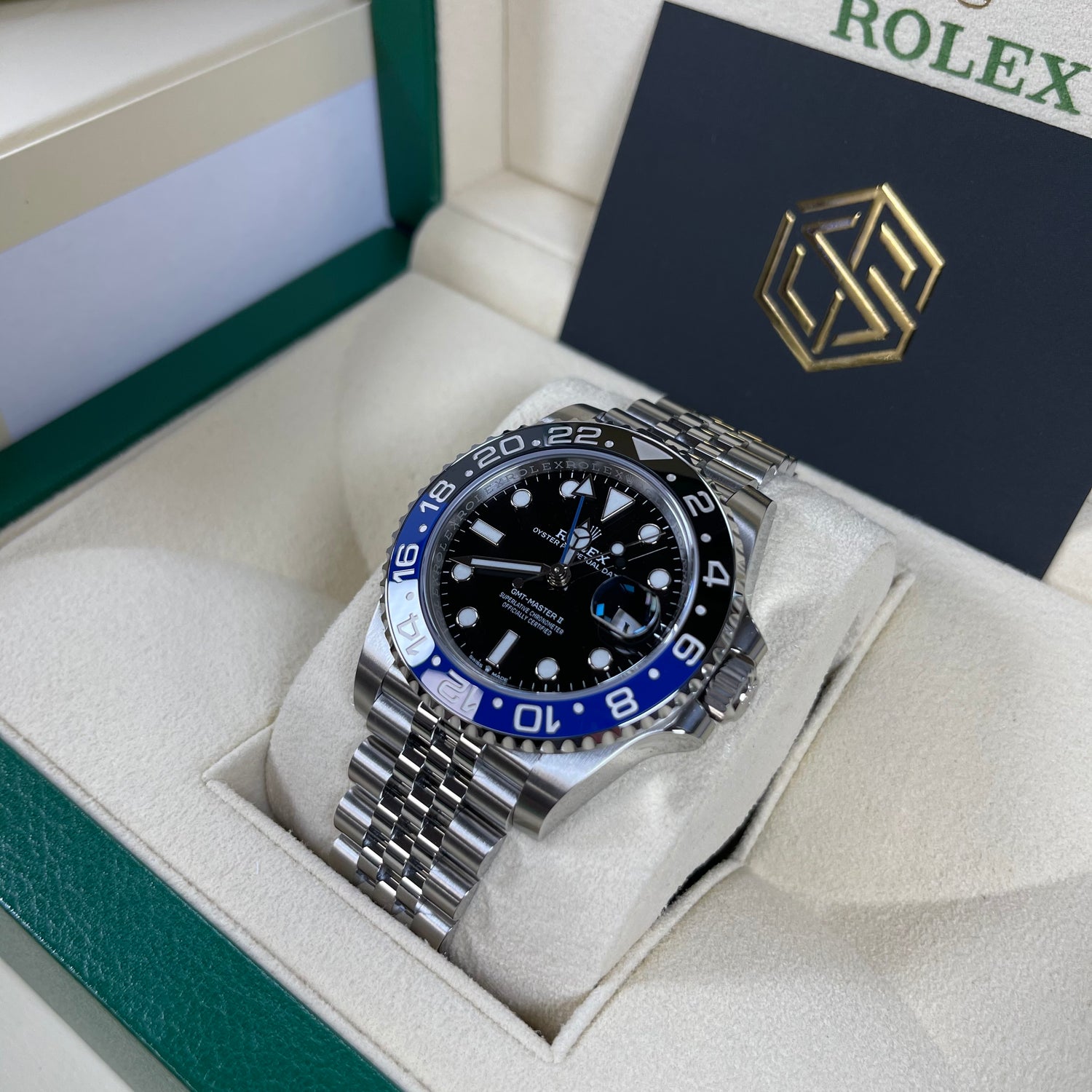 Rolex GMT-Master II 126710BLNR Batman Jubilee 2021 Brand New Watch