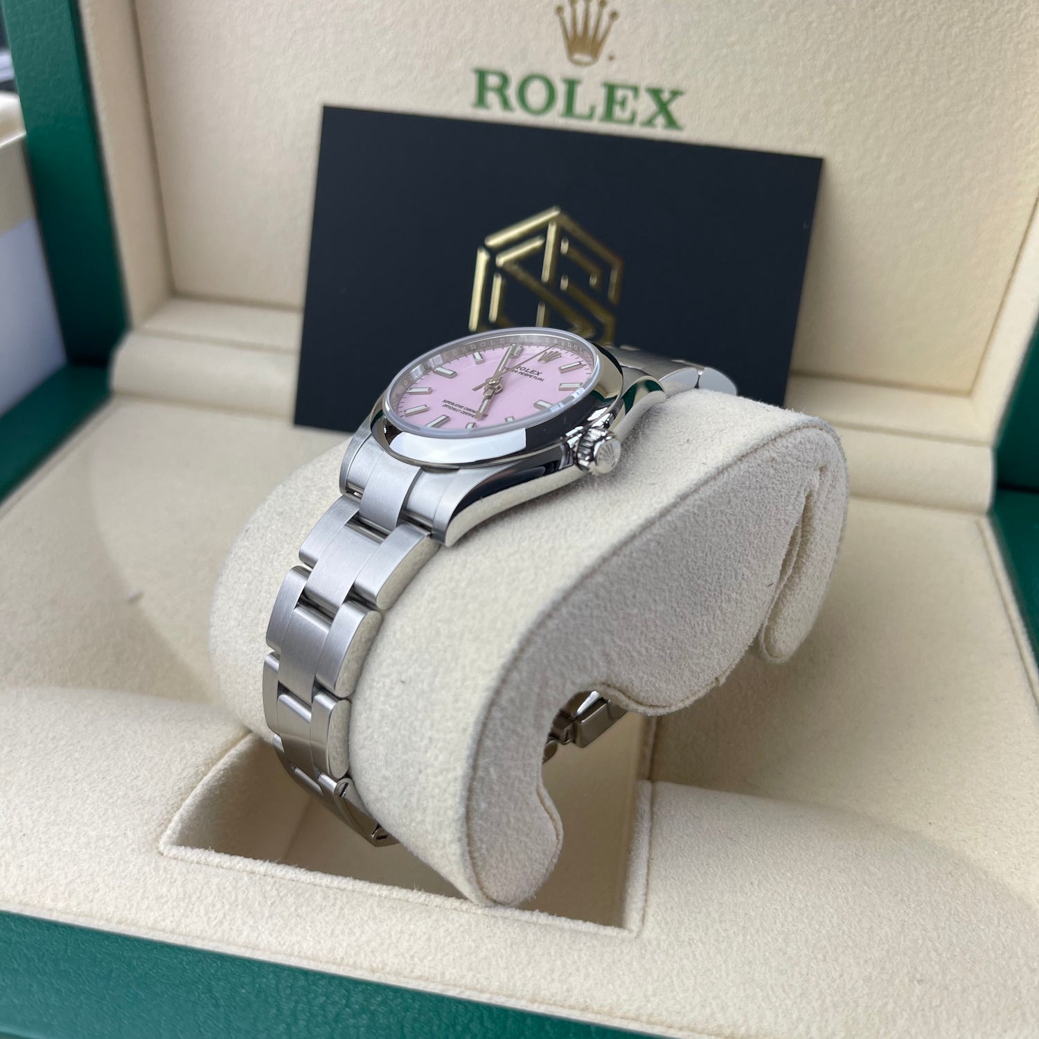 Rolex Oyster Perpetual 31 277200 Candy Pink Dial Unworn 2021 Watch