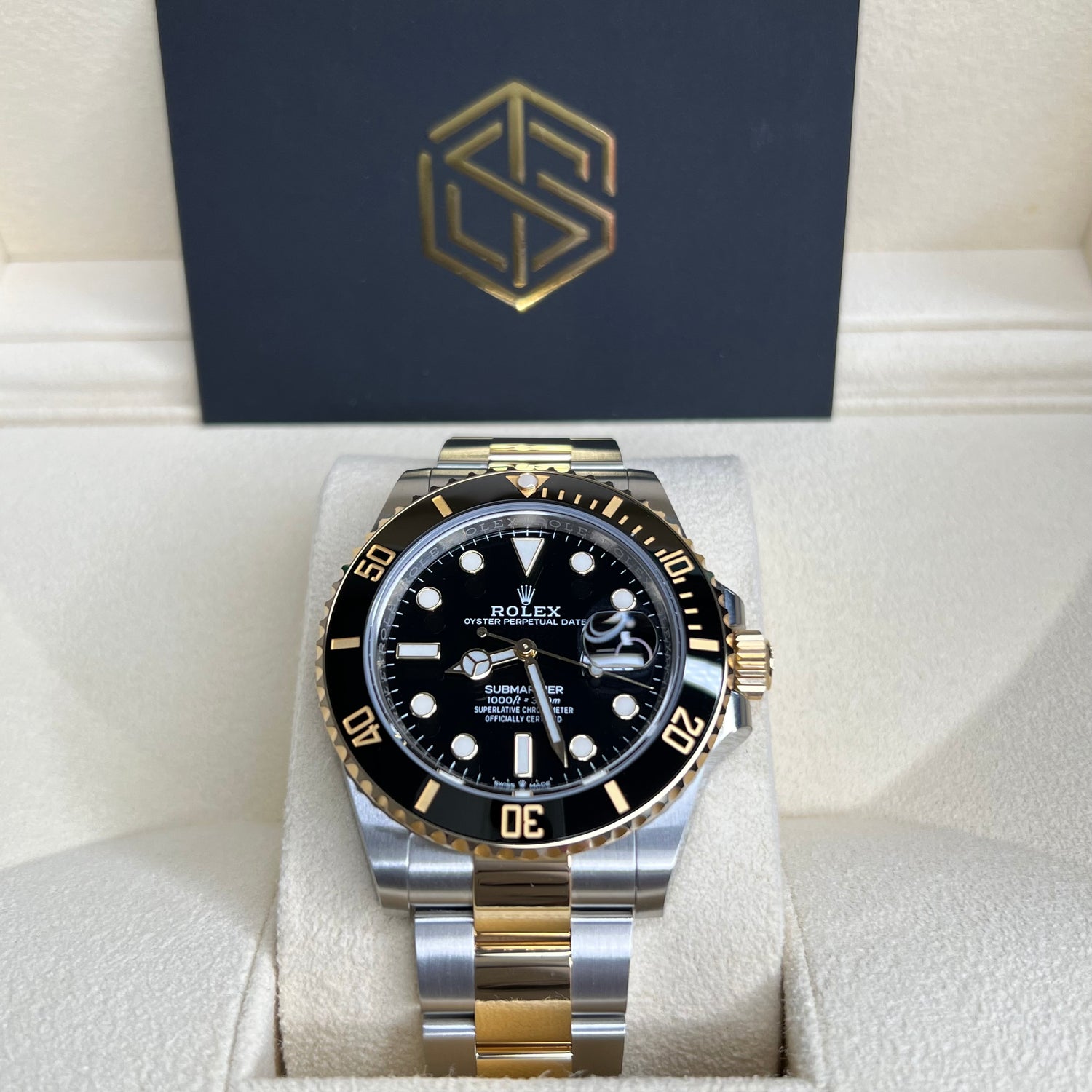 Rolex Submariner Date 126613LN Bi Metal Black Dial 41mm 2022 Watch SwissTimepieces