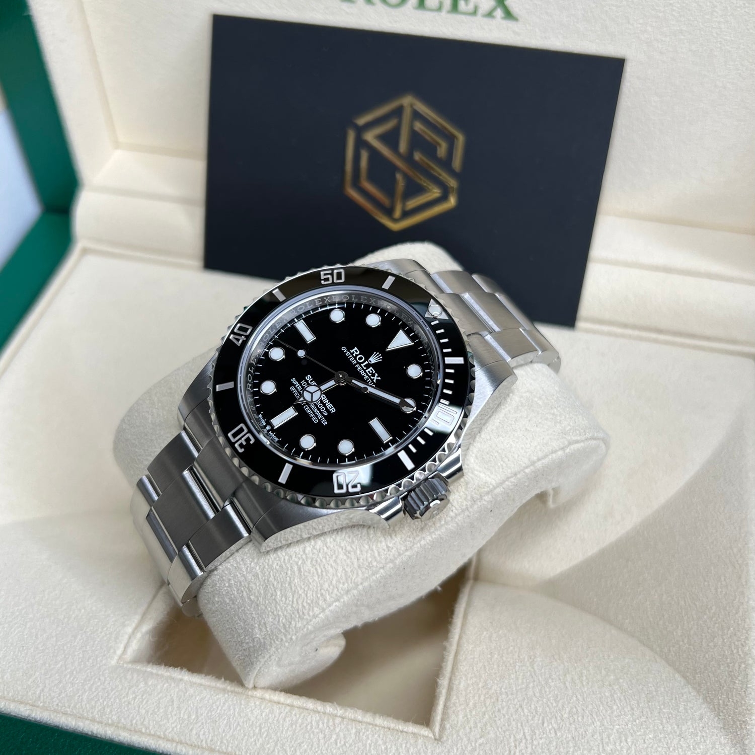 Rolex Submariner No Date 124060 Unworn 2021 Full Set Watch - SwissTimepieces