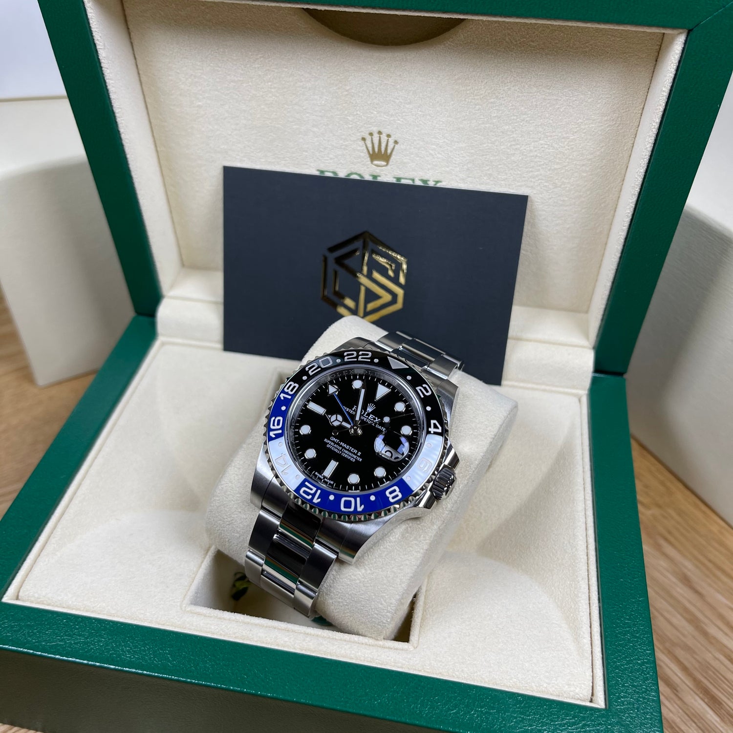 Rolex GMT-Master II 116710BLNR Batman Oyster 2017 Mint Condition Watch