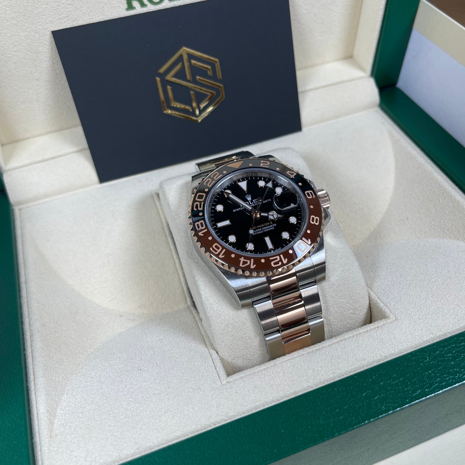 Rolex GMT-Master II 126711CHNR Root Beer 2019 Excellent Condition Watch