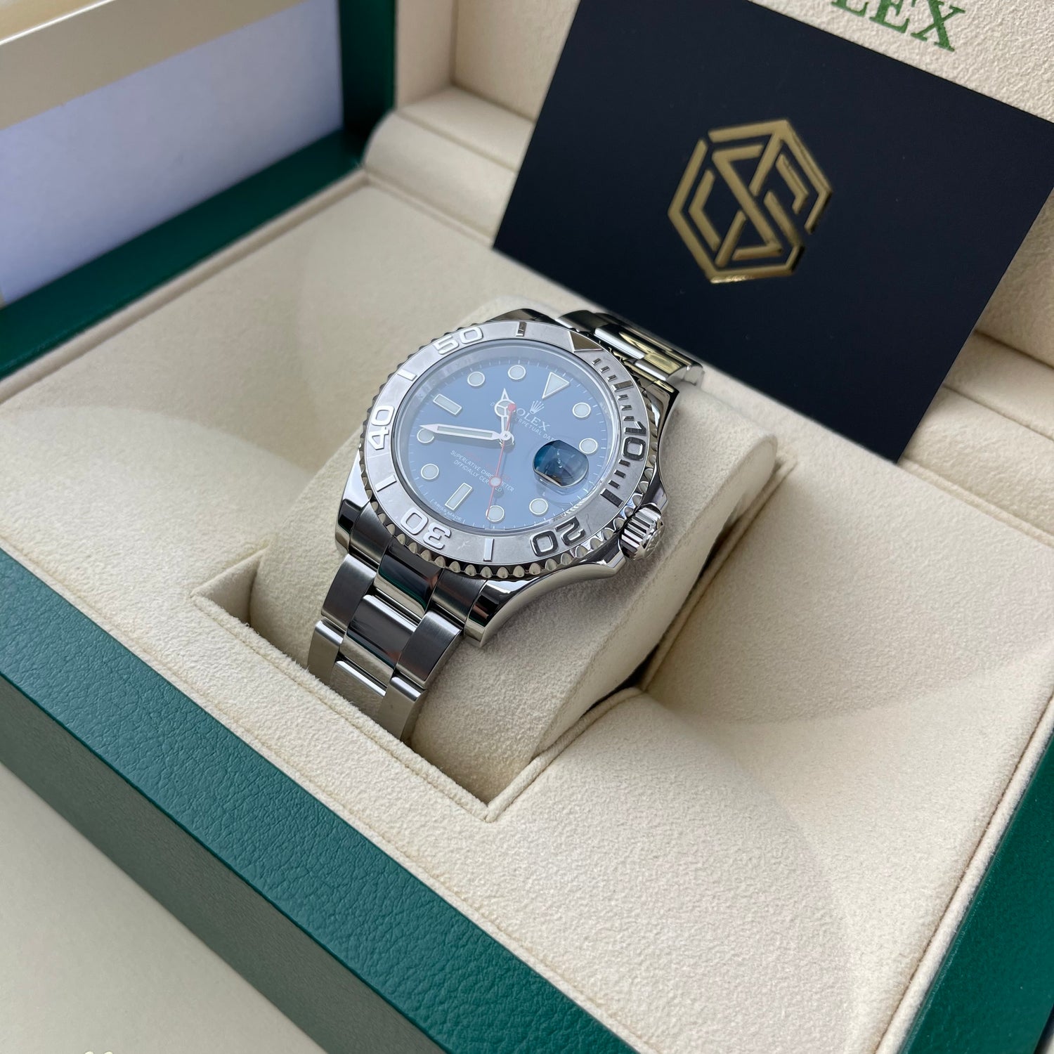 Rolex Yacht-Master 40 116622 Blue Dial 2015 Discontinued Full Set Watch