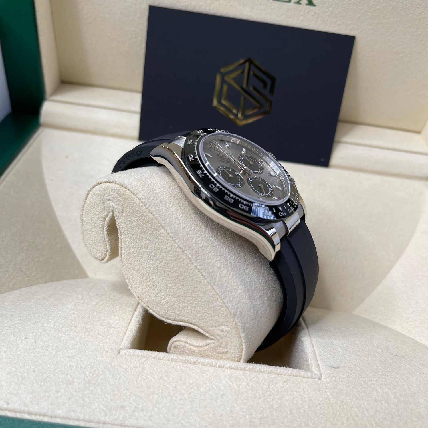 Rolex Cosmograph Daytona 18ct White Gold 116519LN Full Set November 2020 Watch