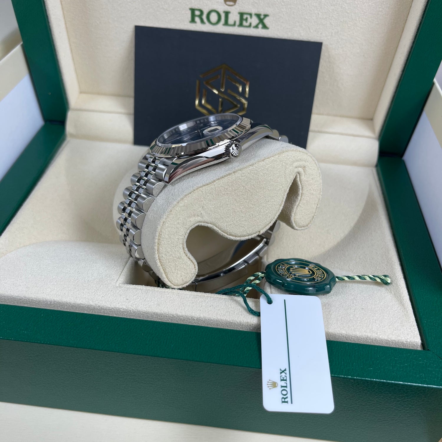 Rolex Datejust 41 126334 Azzurro Blue Dial Jubilee 2021 Unworn New Watch