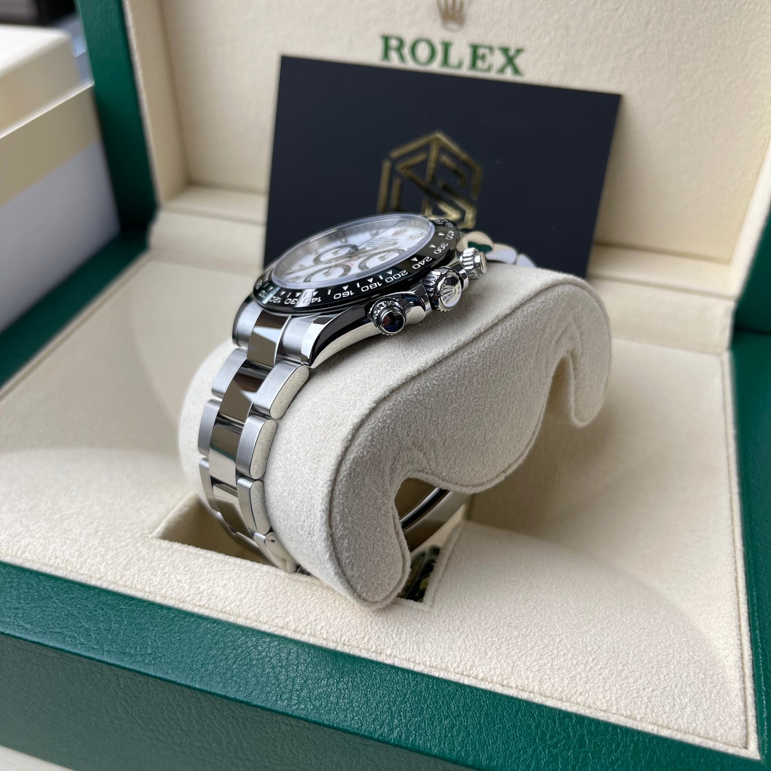 Rolex Cosmograph Daytona Ceramic White 'Panda' Dial 116500LN Unworn 2021 Full Set Watch