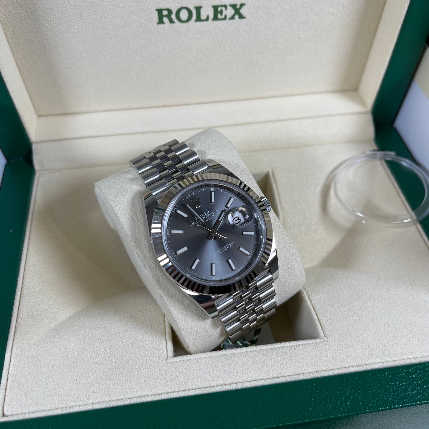 Rolex Datejust 41 126334 Rhodium Dial Jubilee 2020 Brand New Watch