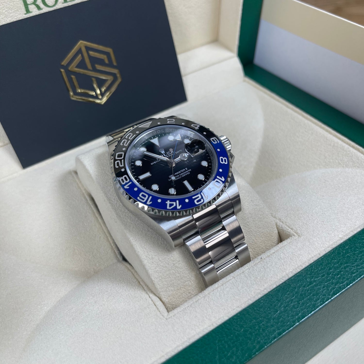 Rolex GMT-Master II 126710BLNR Batman Oyster 2021 NEW MODEL Watch