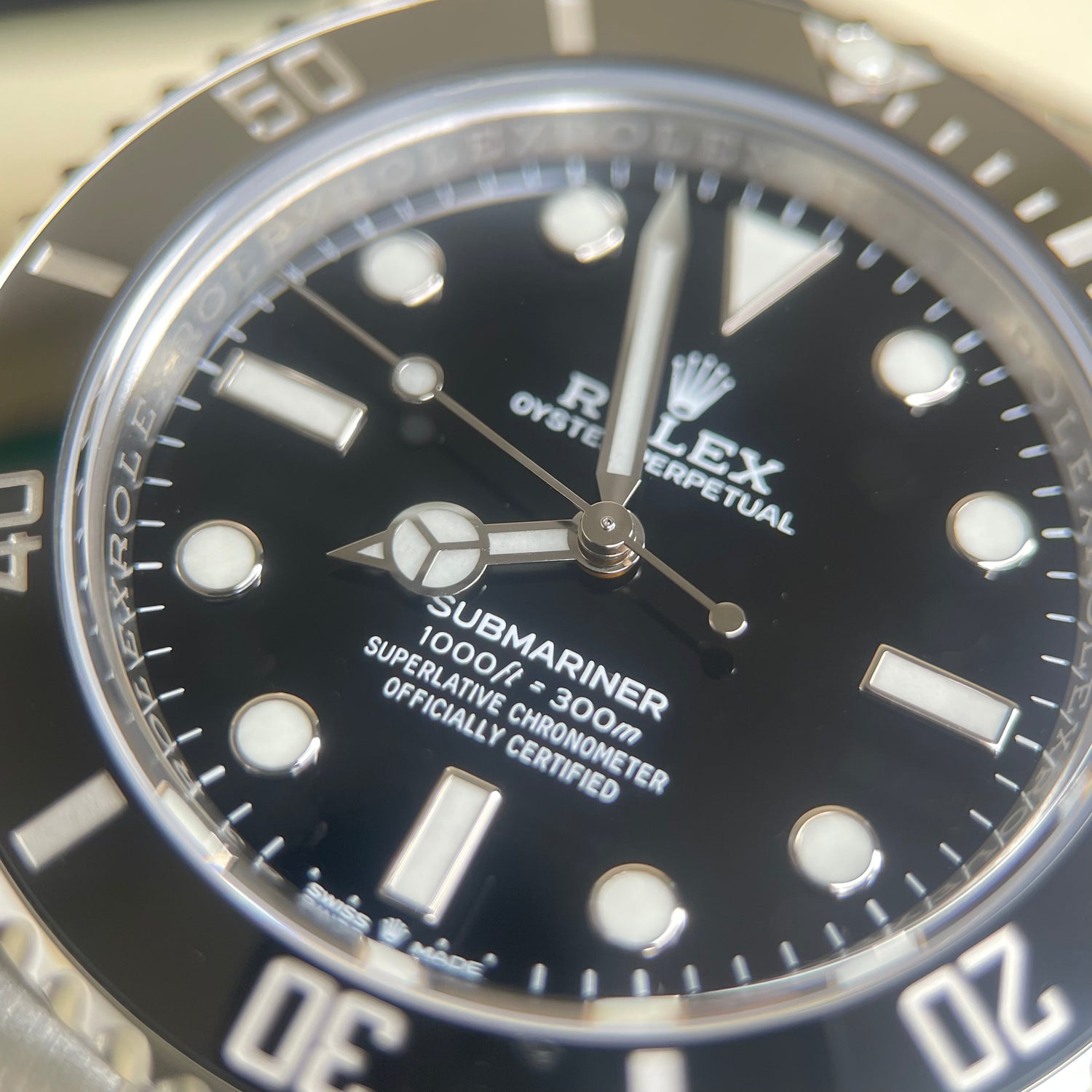 Rolex Submariner No Date 124060 2022 Unworn Full Set Watch