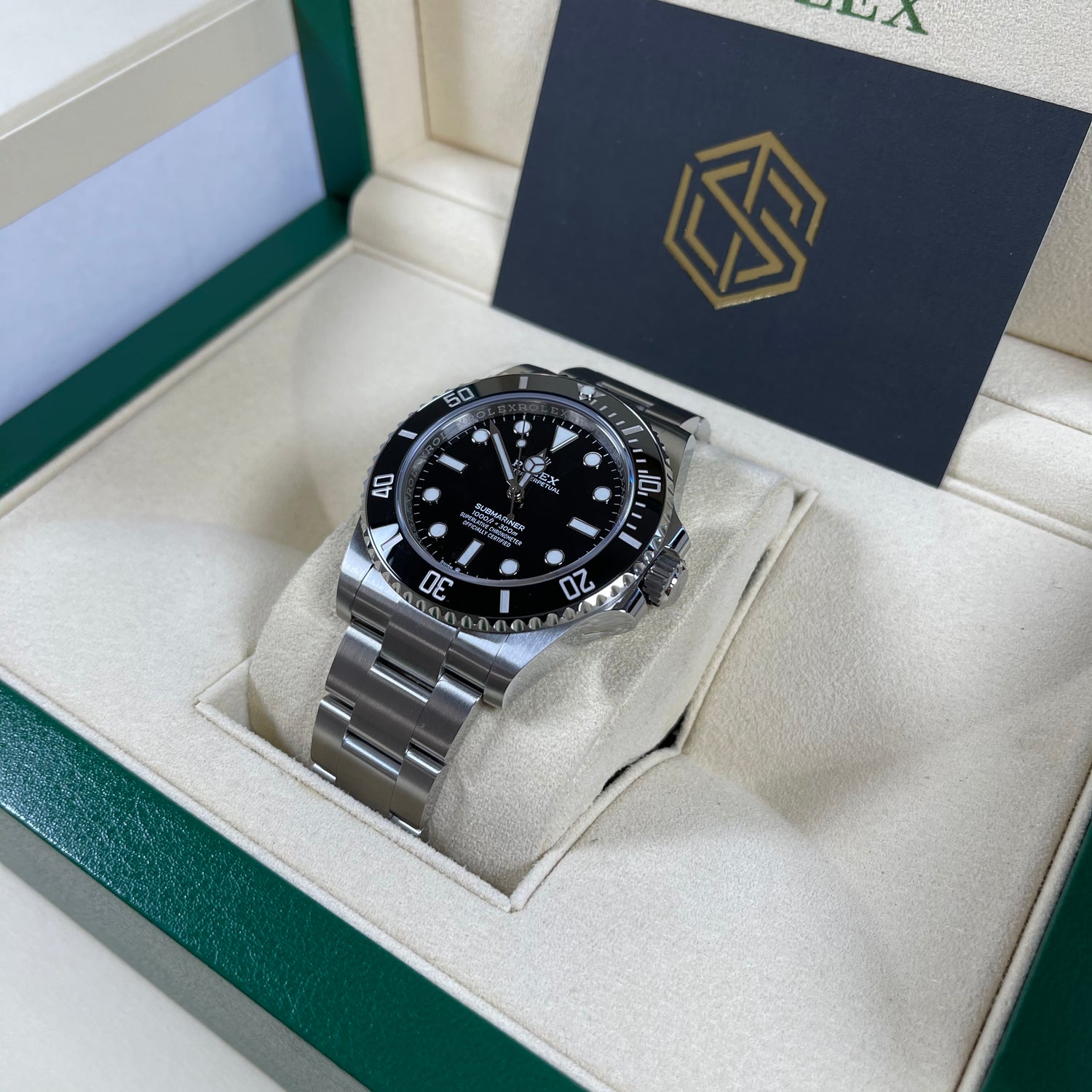 Rolex Submariner No Date 124060 Brand New 2021 Full Set Watch - SwissTimepieces