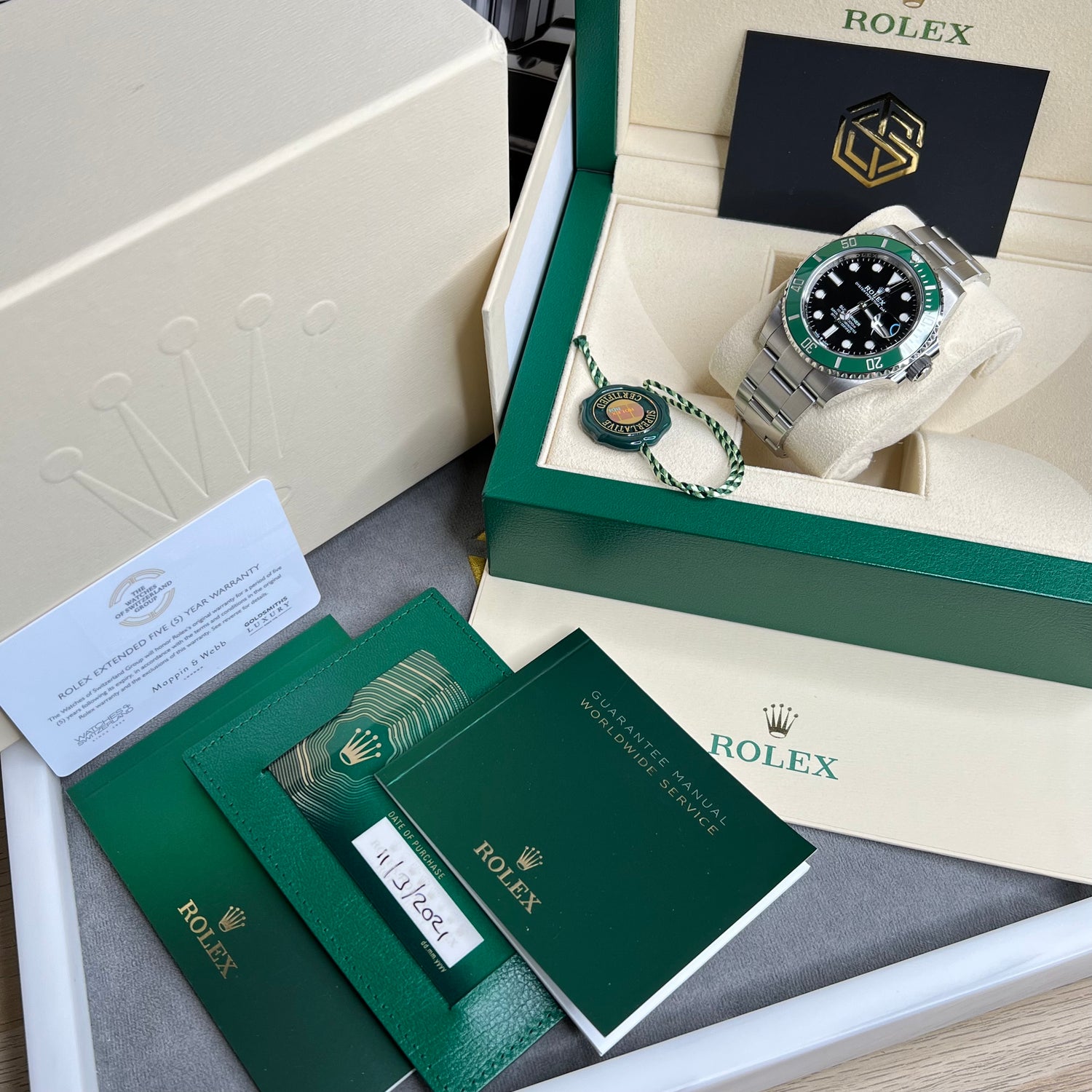 Rolex Submariner 126610 LV - Box and Papers October 2021 - Watches For Sale  from Watch Buyers UK