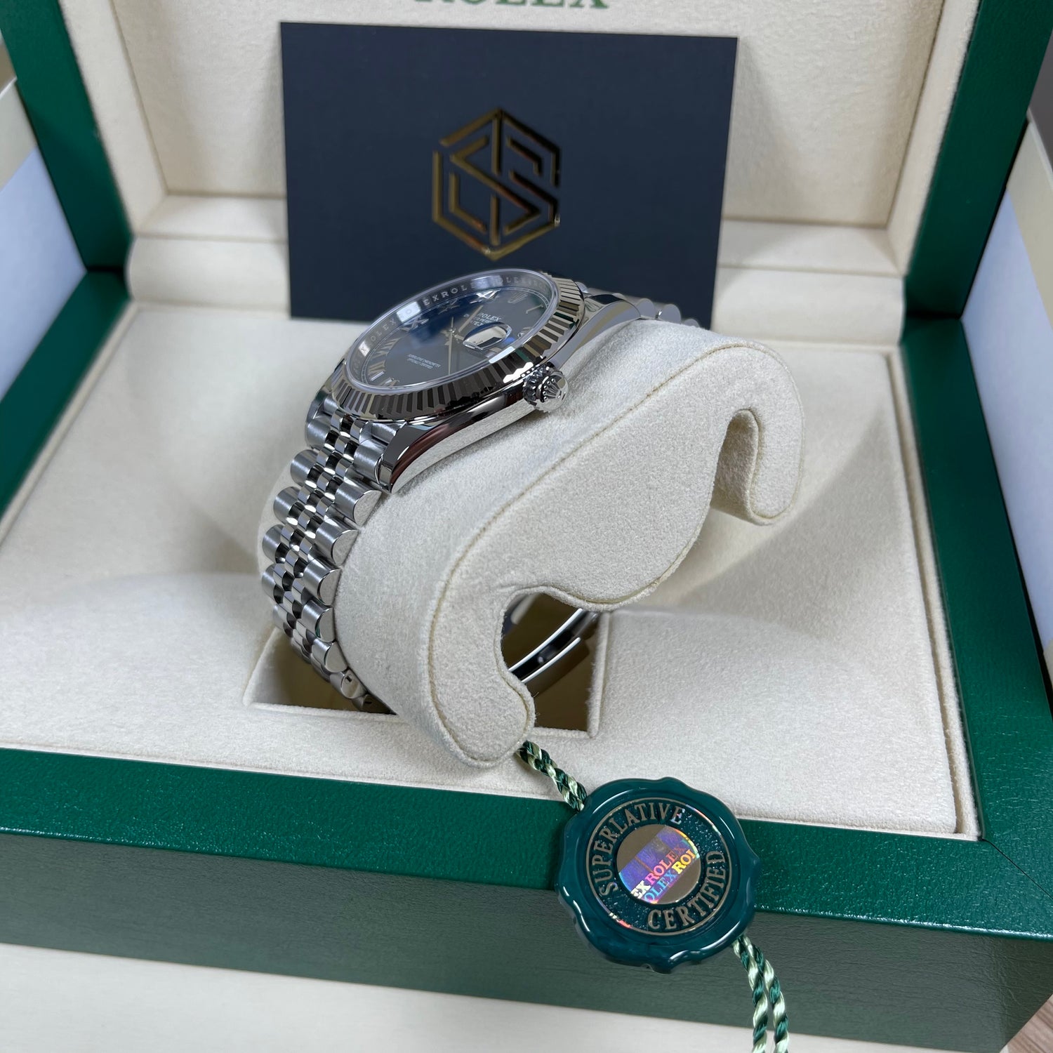 Rolex Datejust 41 126334 Azzurro Blue Dial Jubilee 2021 Brand New Watch