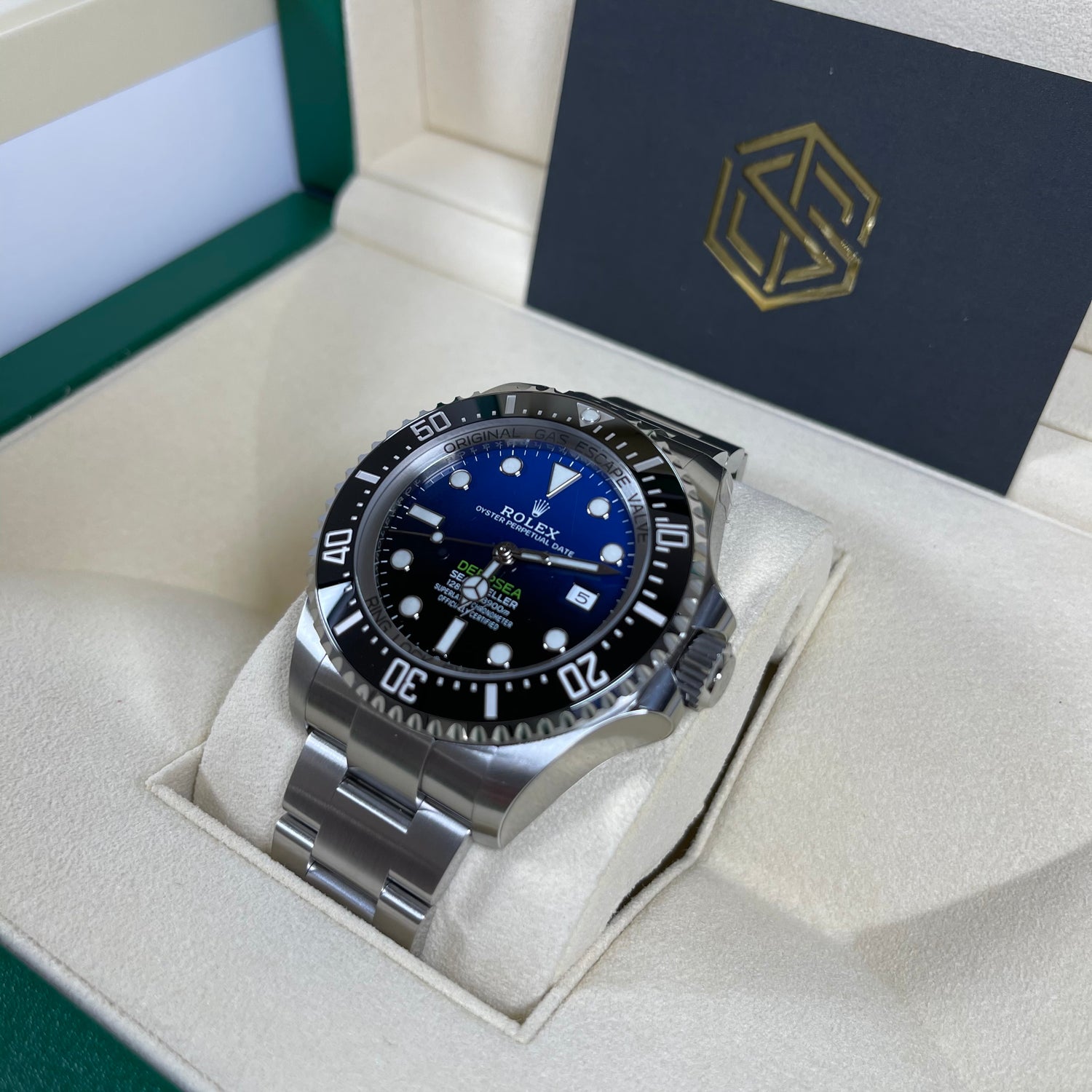 Rolex DeepSea James Cameron 126660 2021 Brand New Full Set Watch