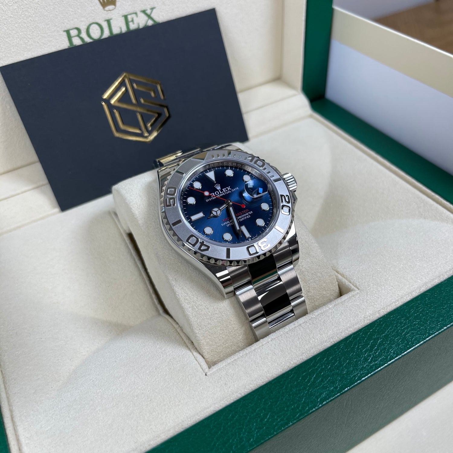 Rolex Yacht-Master 40 126622 Blue Dial Unworn 2020 Full Set Watch