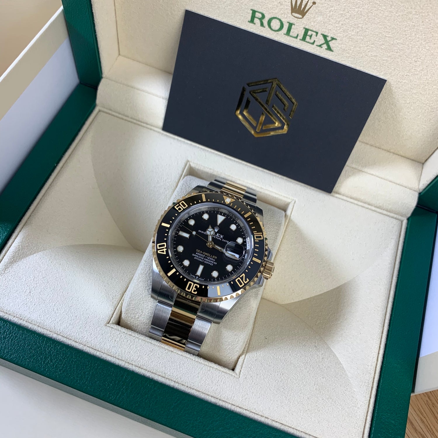Rolex Sea-Dweller 126603 Bi-Metal Brand New 2020 Full Set Watch