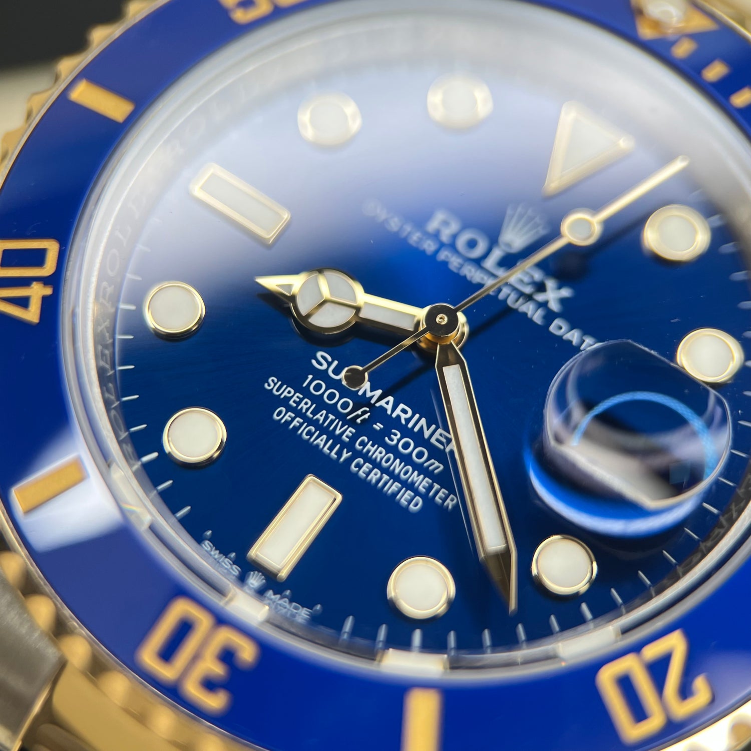 Rolex 126613LB Submariner Date 'Bluesy' 2022 Unworn Full Set Watch