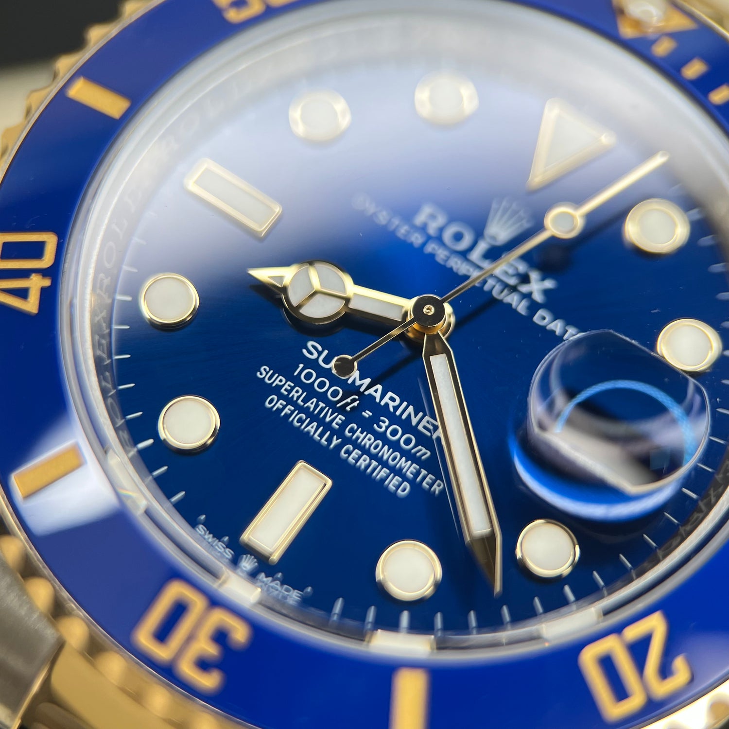 Fake rolex outlet submariner blue