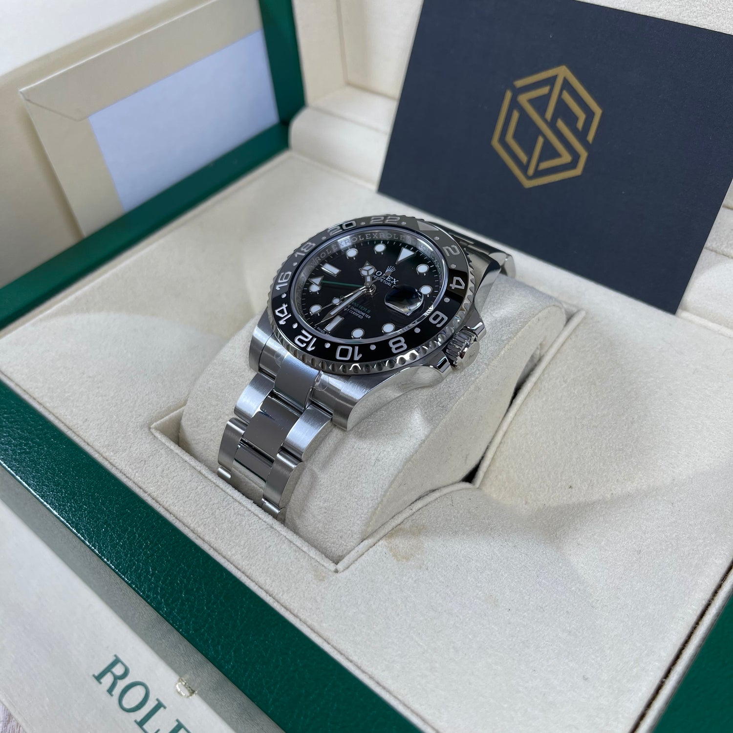 Rolex GMT-Master II 116710LN Black Dial 2018 Full Set Watch
