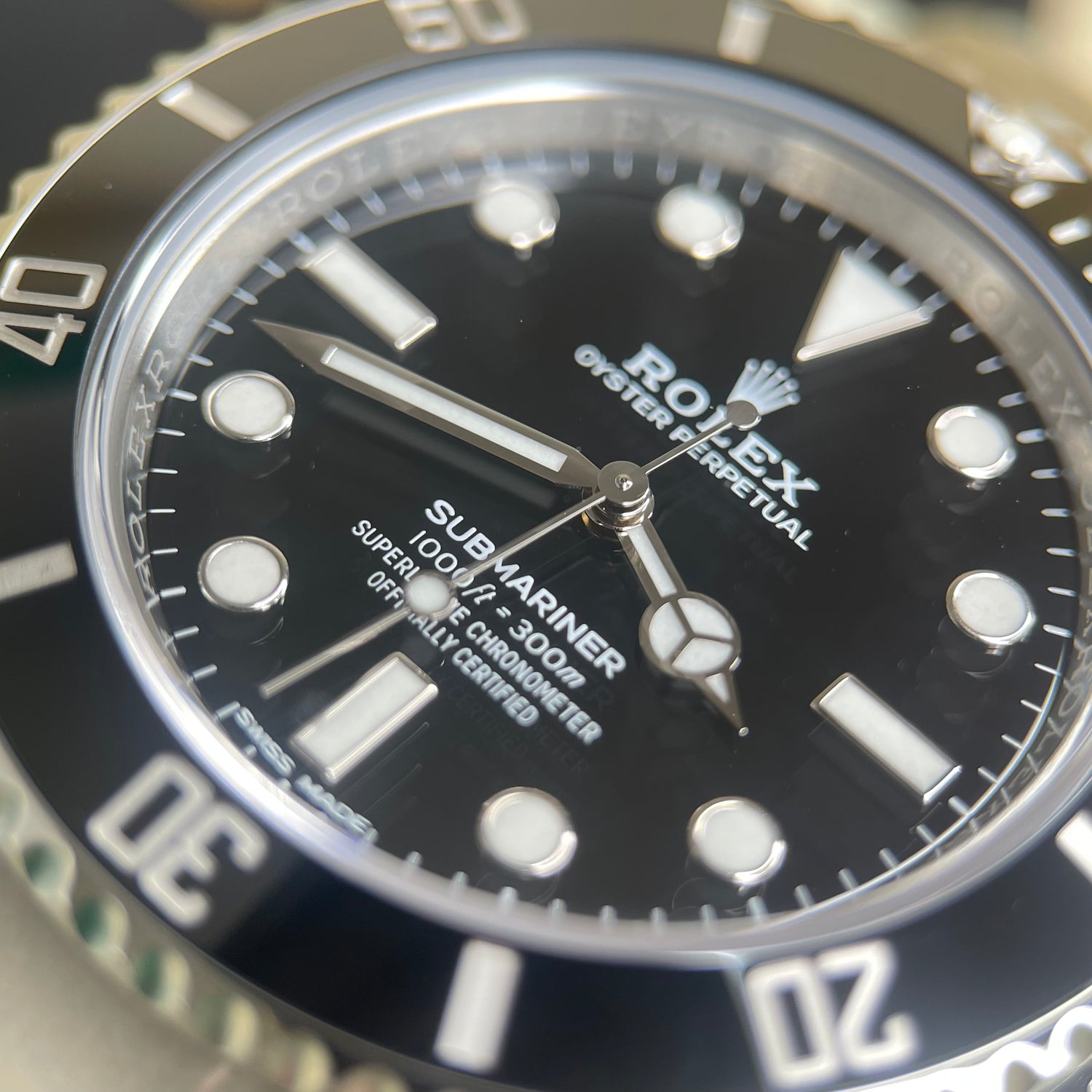 Rolex Submariner No Date 114060 2019 Full Set Watch