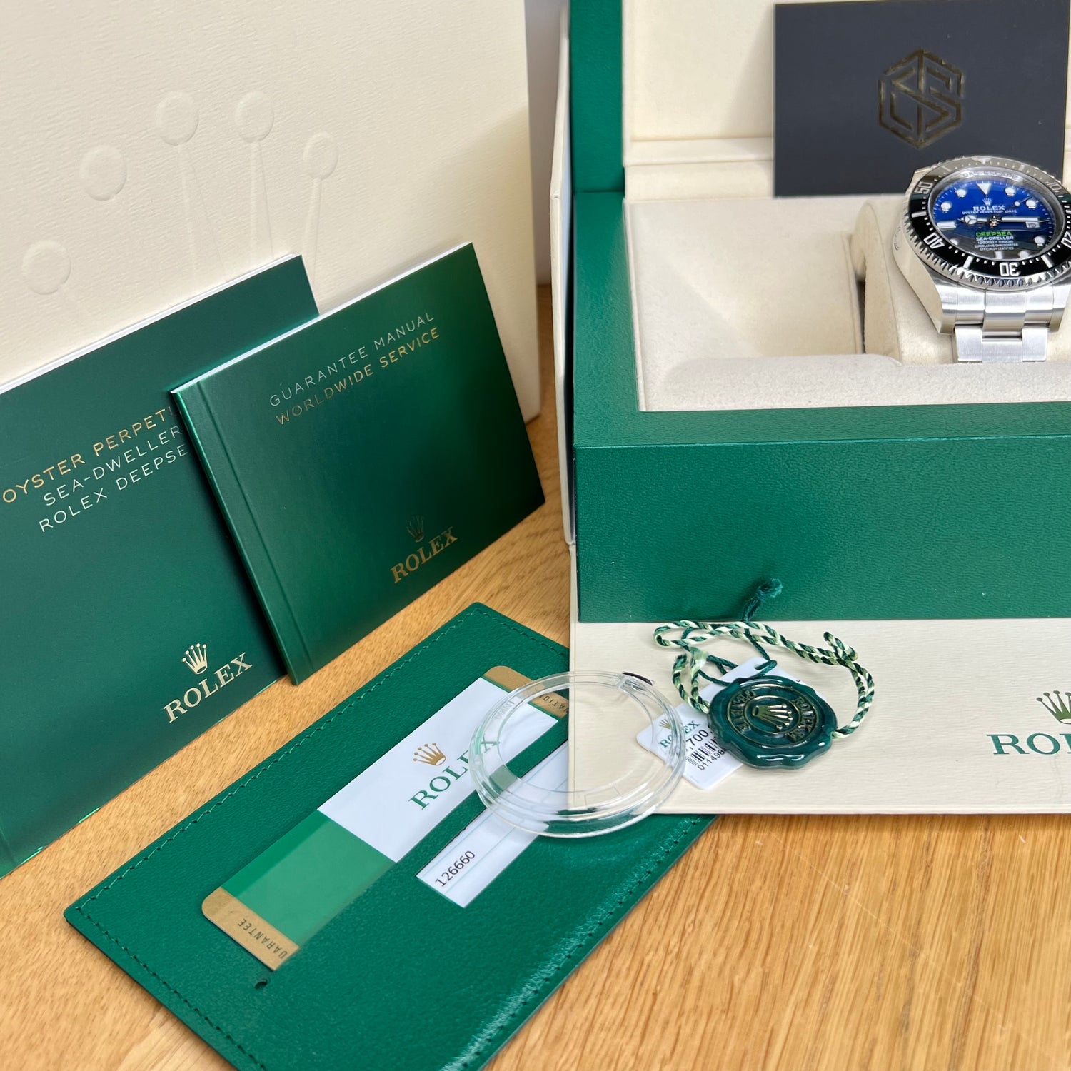 Rolex 126660 DeepSea 'James Cameron' 2019 Full Set Watch - SwissTimepieces