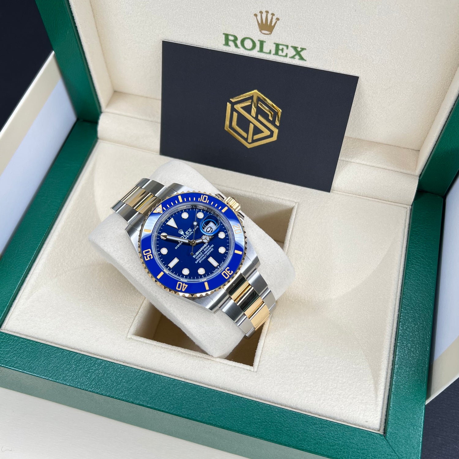 Rolex Submariner Date 126613LB Bluesy 2023 Unworn Full Set Watch