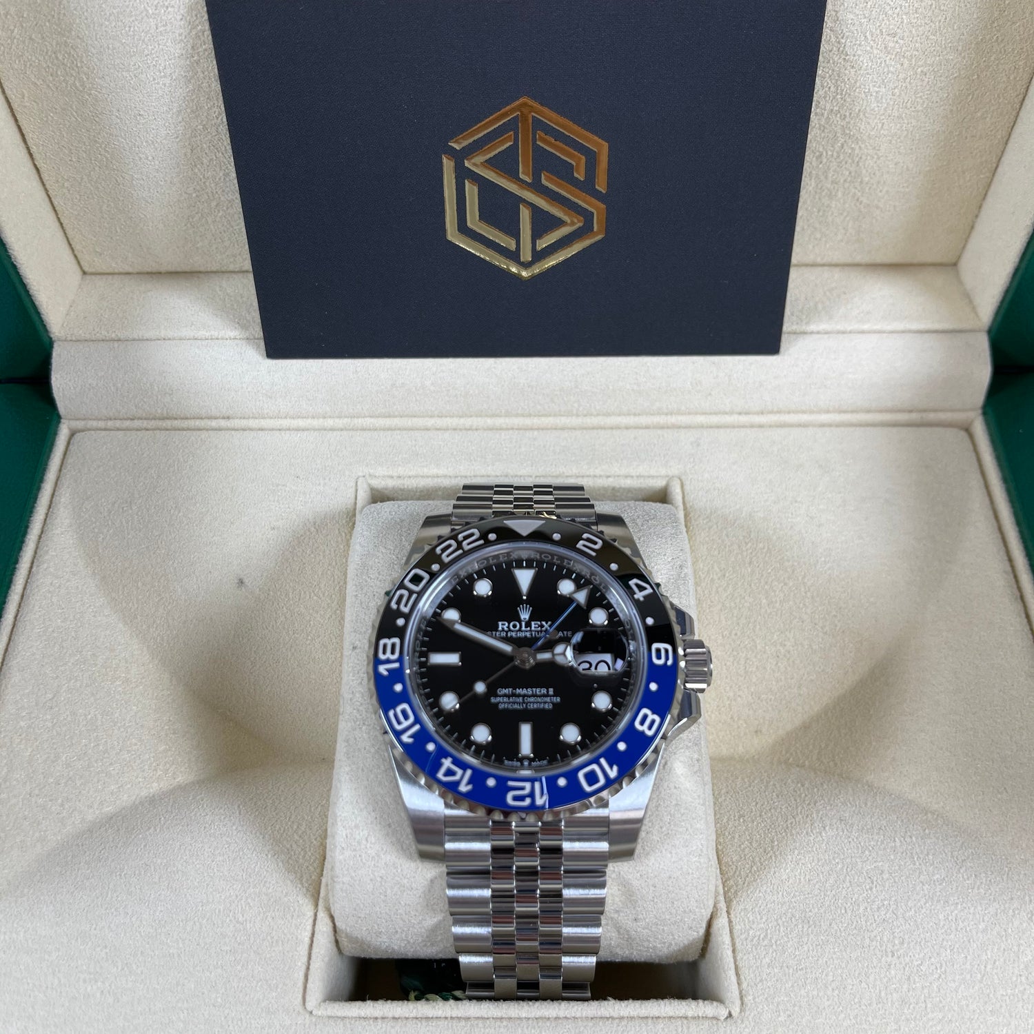 Rolex GMT-Master II 126710BLNR Batman Jubilee 2020 Full Stickers Watch