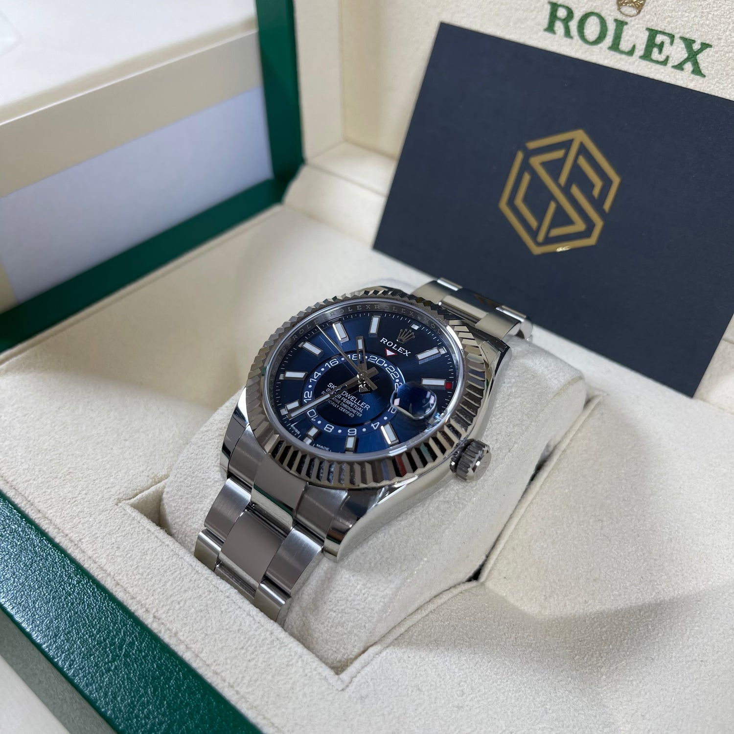 Rolex Sky Dweller Blue Dial 326934 Brand New 2021 Watch
