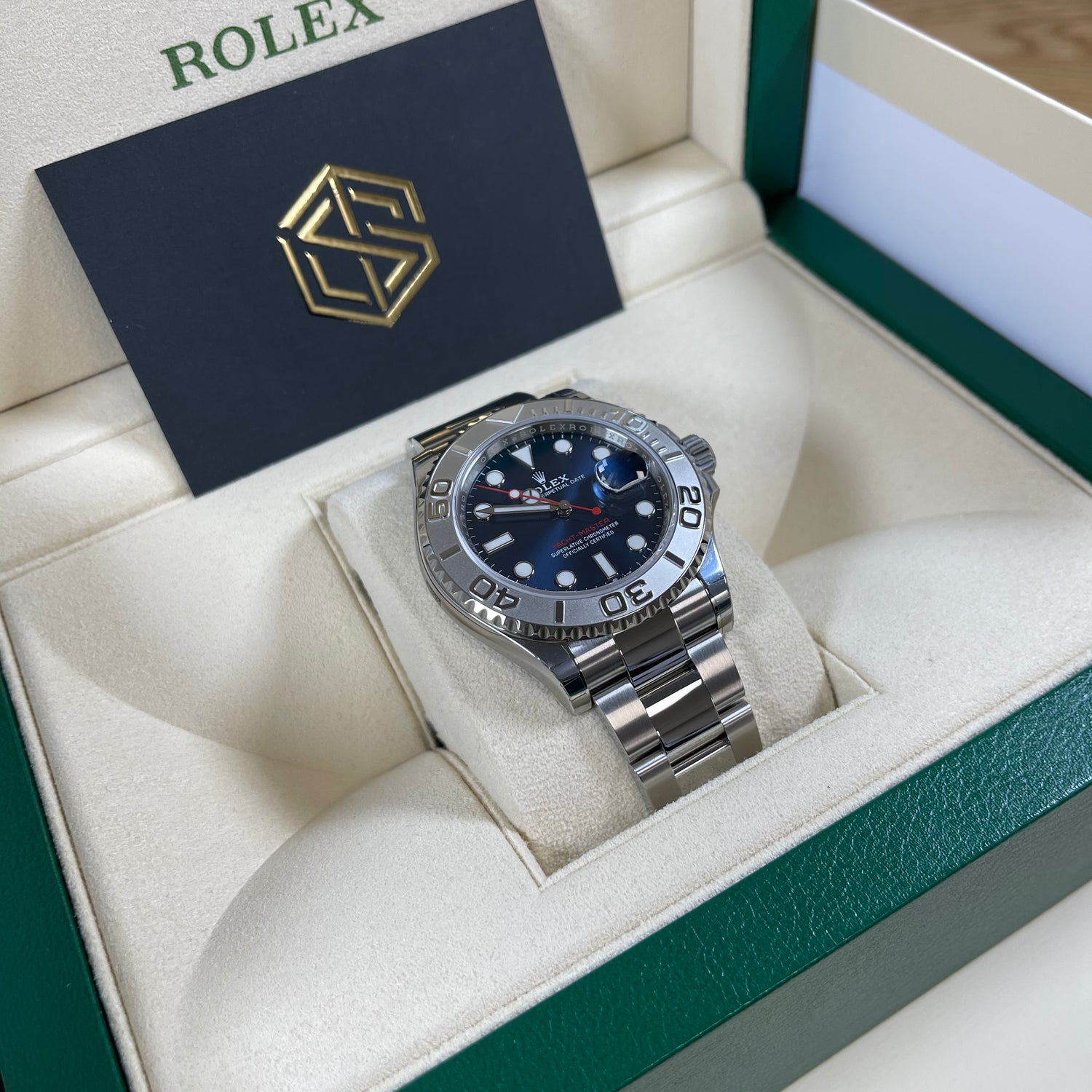 Rolex Yacht Master 40 126622 Blue Dial Brand New 2021 Full Set Watch
