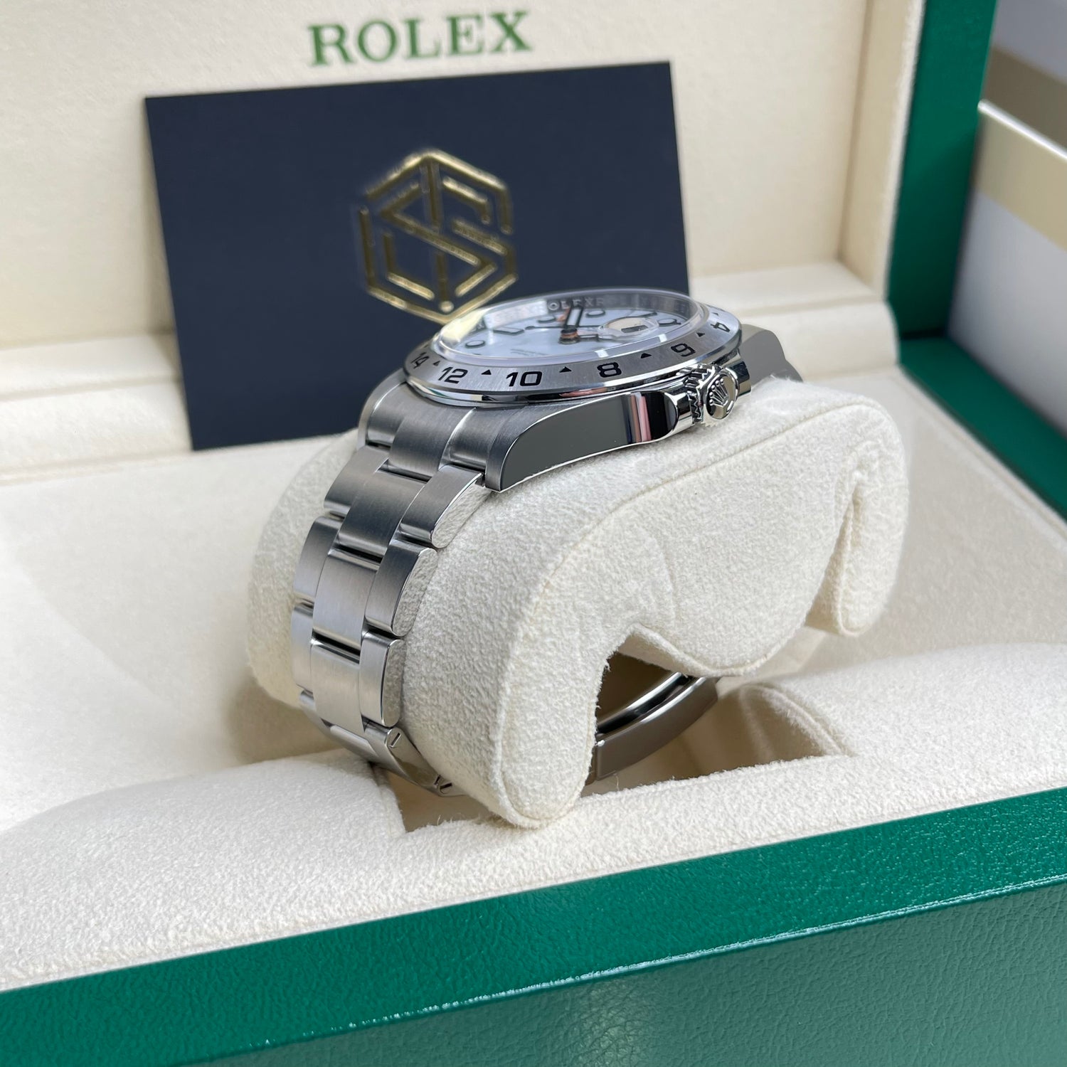 Rolex Explorer II 226570 White Dial 2022 Unworn Full Set Watch