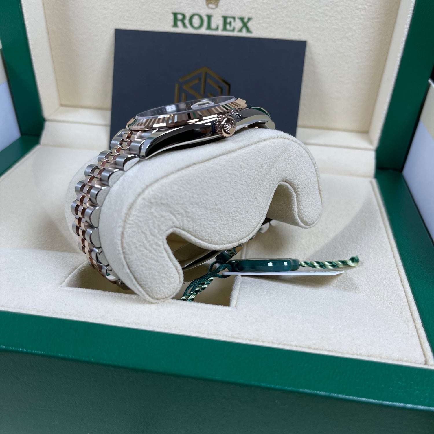 Rolex Datejust 41 126331 Wimbledon Dial Jubilee Everose 2021 Brand New Watch