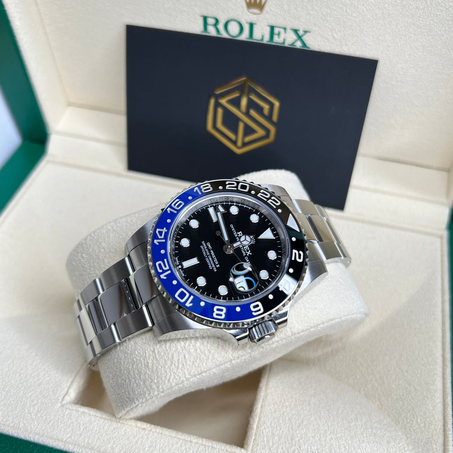 Rolex GMT-Master II 126710BLNR Batman Oyster 2022 NEW MODEL Watch