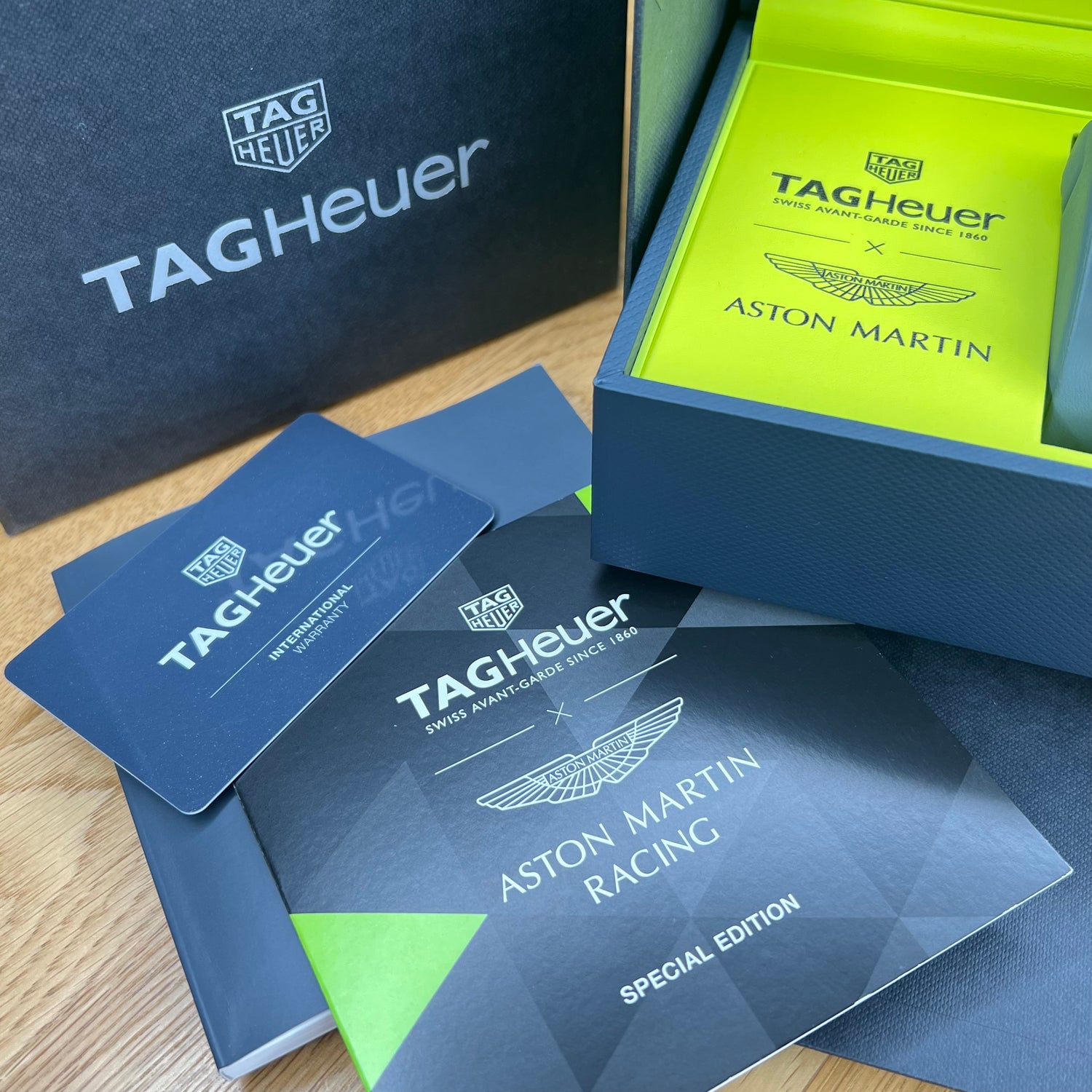 Tag Heuer Aston Martin Racing Edition CAZ101P.FC8245 2019 Full Set Watch