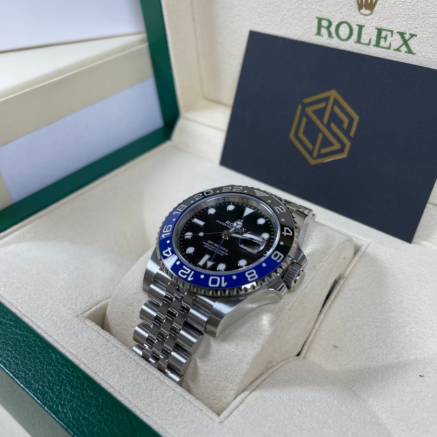 Rolex GMT-Master II 126710BLNR Batman Jubilee 2021 Brand New Watch