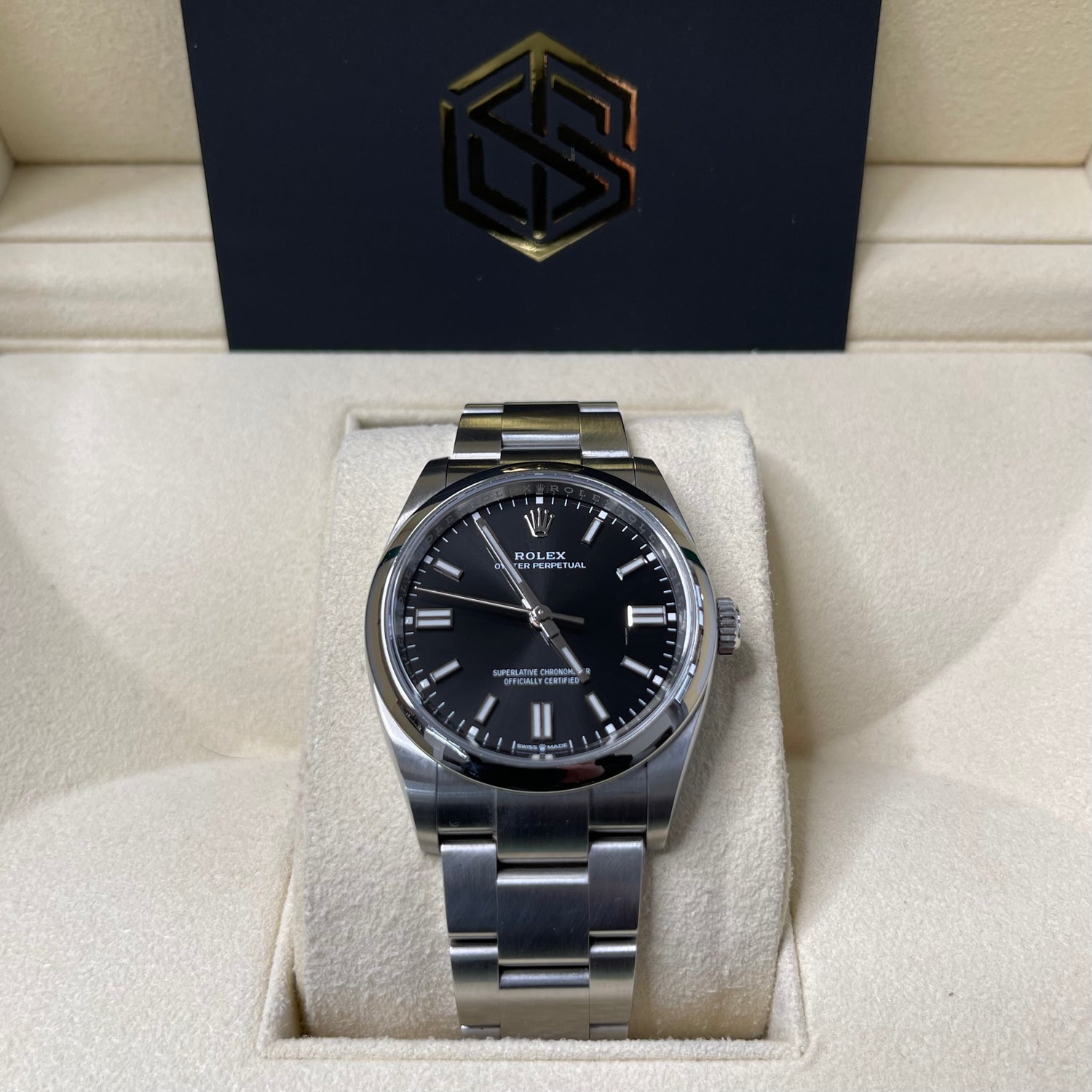 Rolex Oyster Perpetual 36 126000 Black Dial Excellent Condition 2020 Watch
