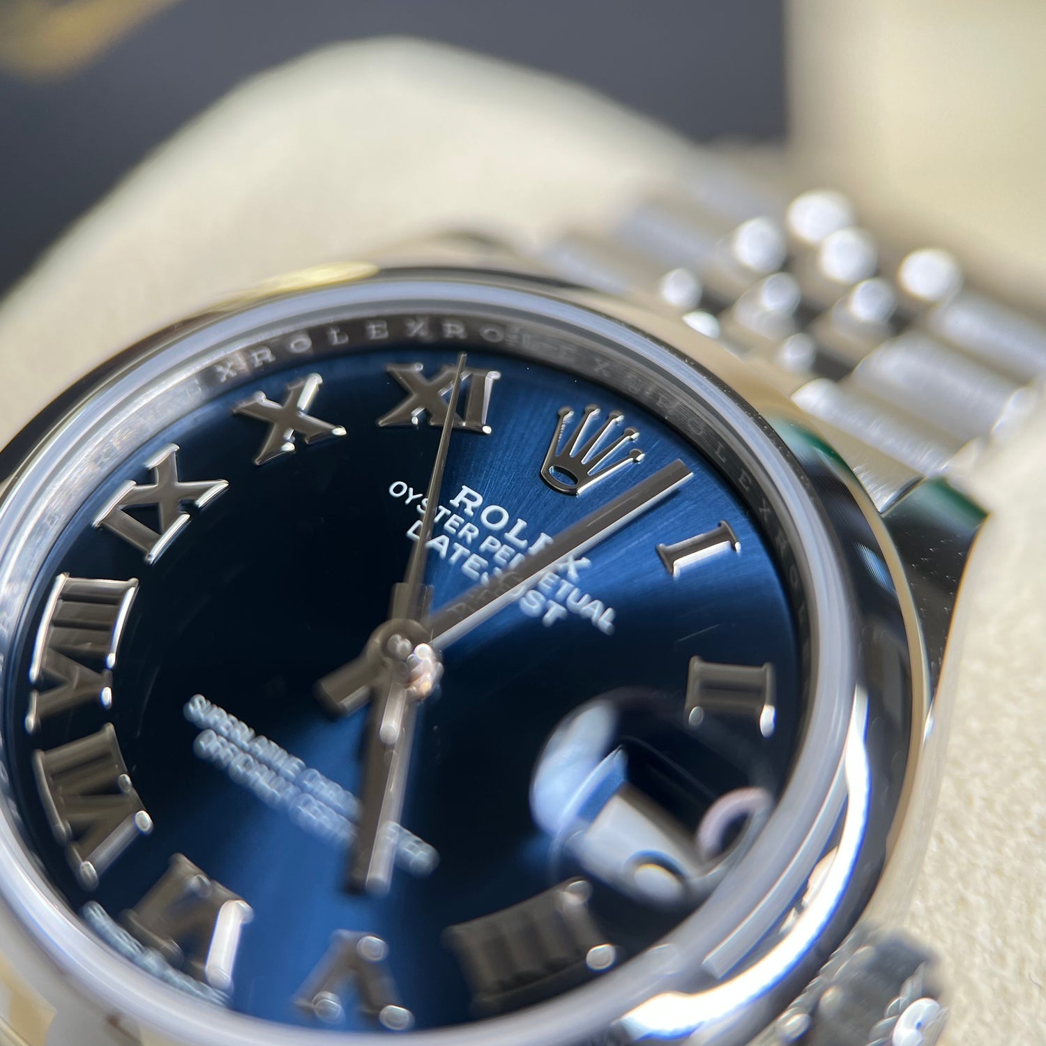 Rolex Ladies Datejust 31mm 278240 Blue Dial Jubilee 2022 Watch