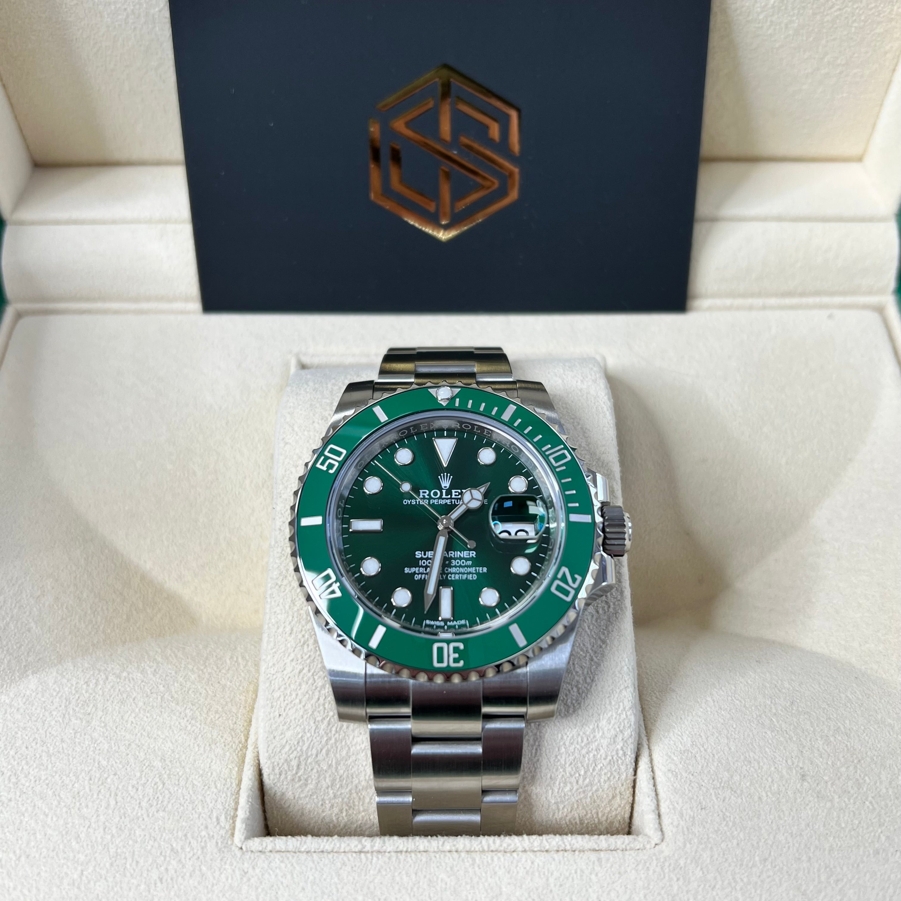 Hulk rolex 2019 best sale