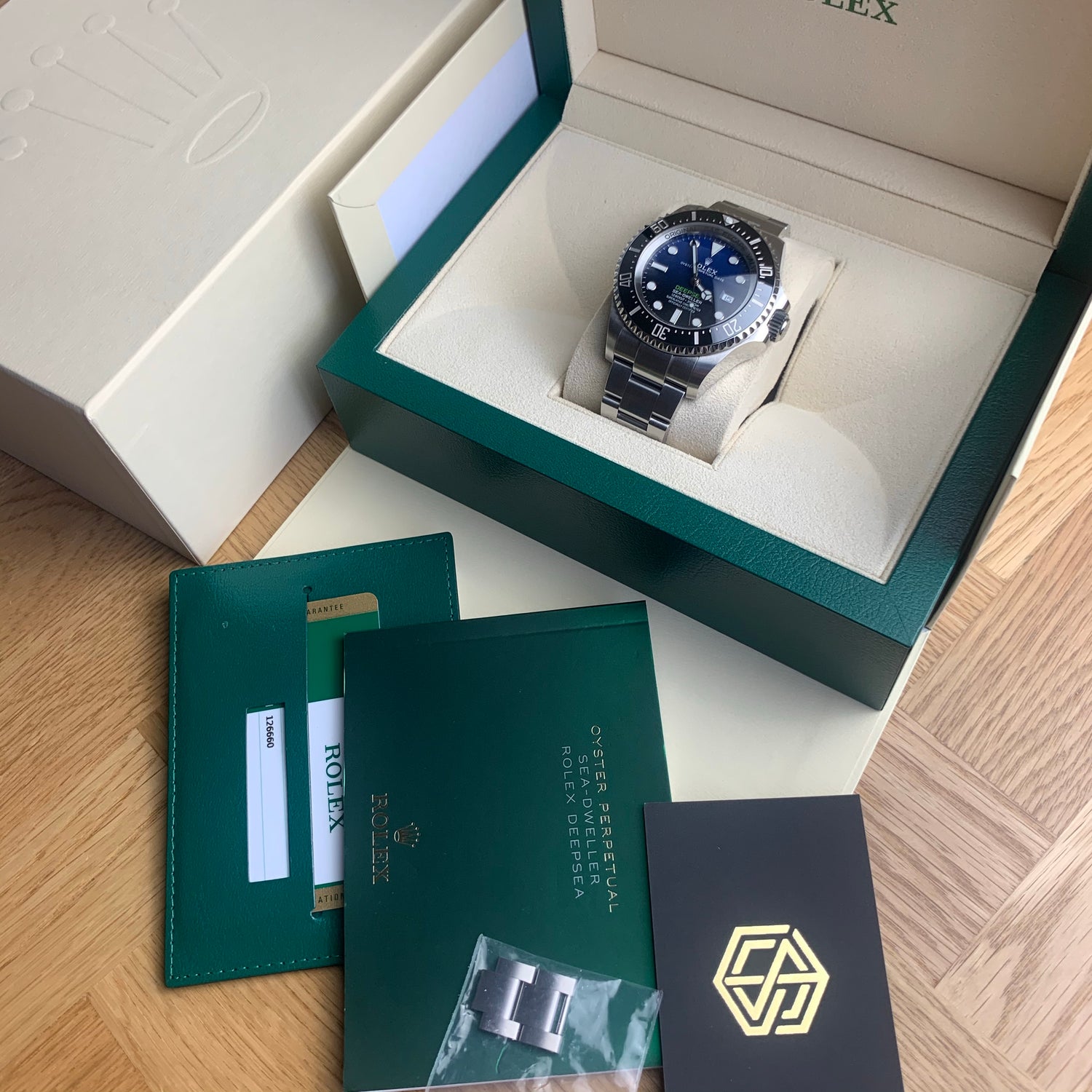 Rolex Deepsea 126660 James Cameron 2018 Full Set Watch - SwissTimepieces