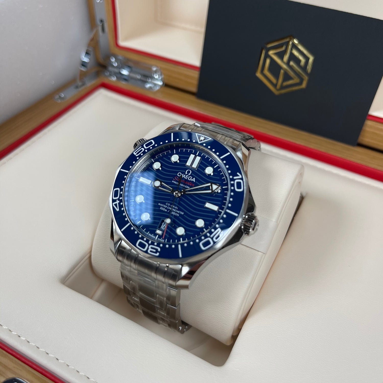 OMEGA SEAMASTER DIVER 300M CO‑AXIAL MASTER CHRONOMETER 210.30.42.20.03.001