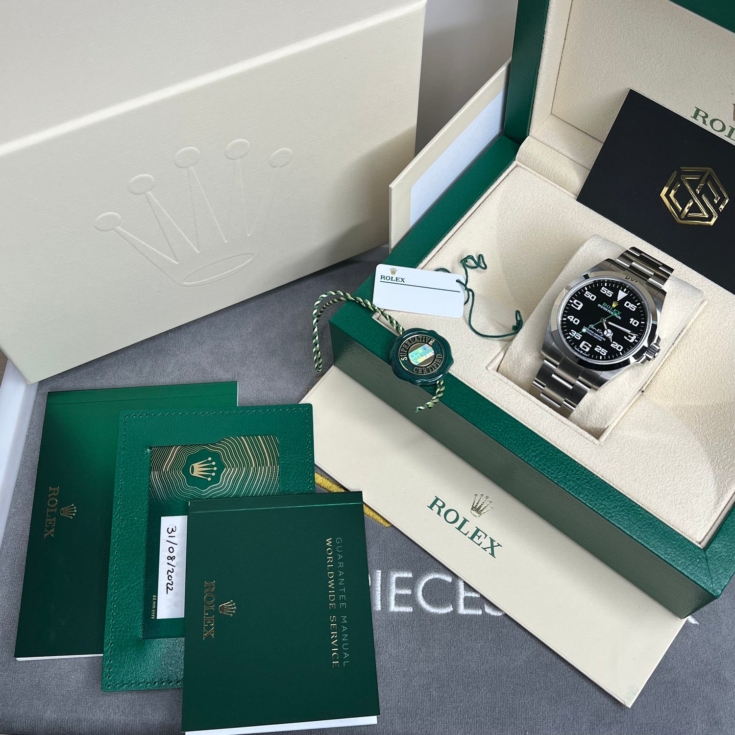 Rolex Air King 126900 Black Dial Unworn NEW 2022 MODEL Watch