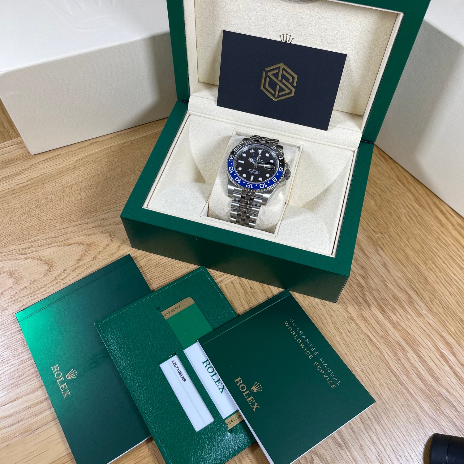 Rolex GMT-Master II 126710BLNR Batman Jubilee 2020 Brand New Watch