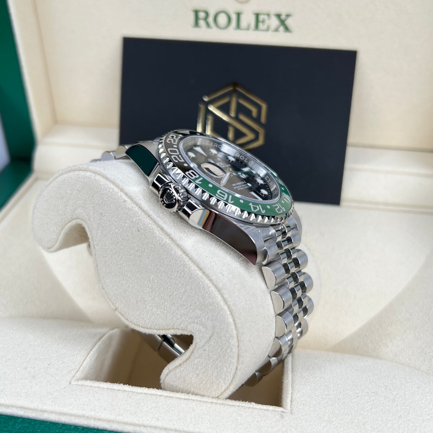 Rolex 126720VTNR GMT-Master II 'Sprite' Jubilee Bracelet 2023 Unworn Watch - SwissTimepieces